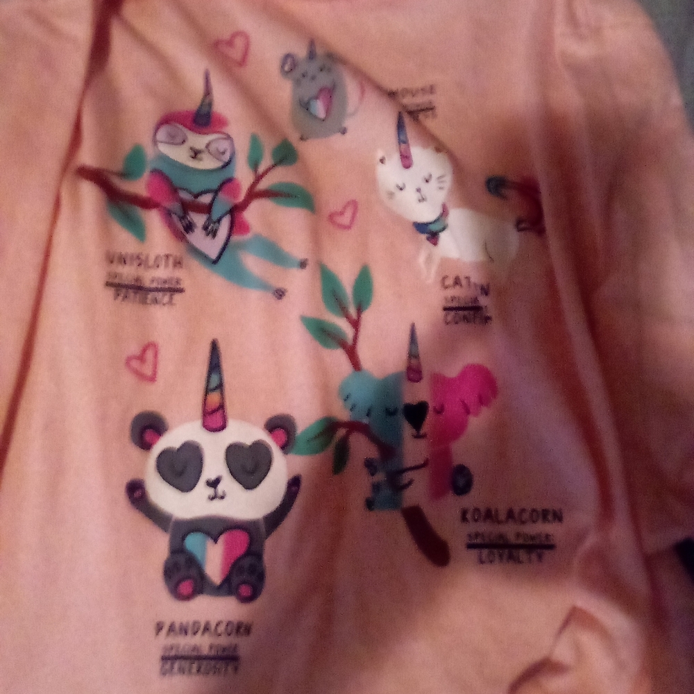 Girls pj''s (unicorn)